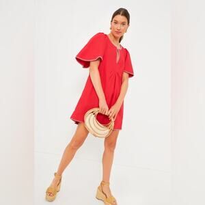 Pomander Place Poppy Stitch Finley Flutter Sleeve Dress